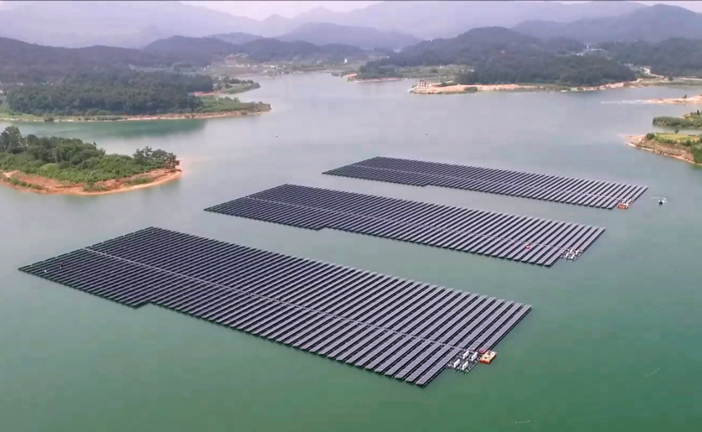 Omkareshwar Floating Solar Plant World s Largest Floating Solar Plant