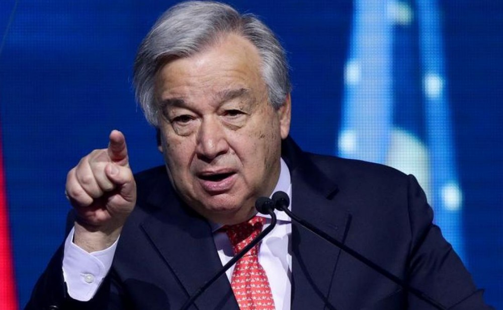 India's 450 GW Solar Power Objective is Being Supported by the UK, Which is in Constant Contact with the US. Guterres