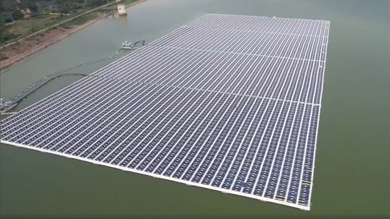 Floating Solar Plant in Visakhapatnam