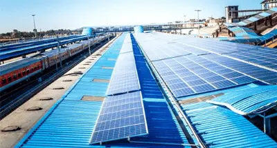 Western Railways Saves Over 1.5 Crores in 4 Months Using Solar Powers