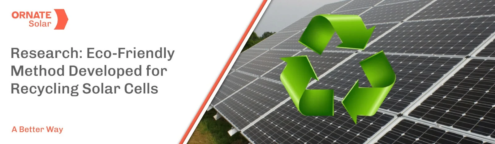 Research: Eco-Friendly Method Developed for Recycling Solar Cells