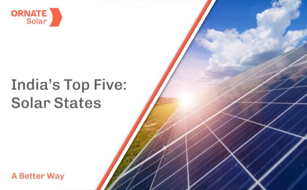 Top Five States for Solar Power Generation Across India