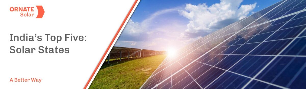 Top Five States for Solar Power Generation Across India