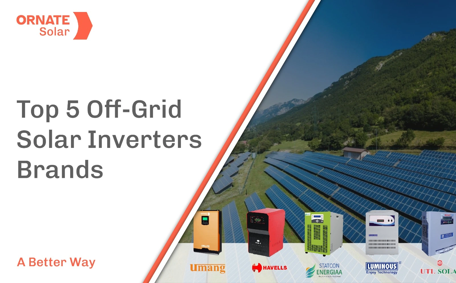 Know the Difference between Solar Battery vs Inverter Battery | by UTL Solar  | Medium