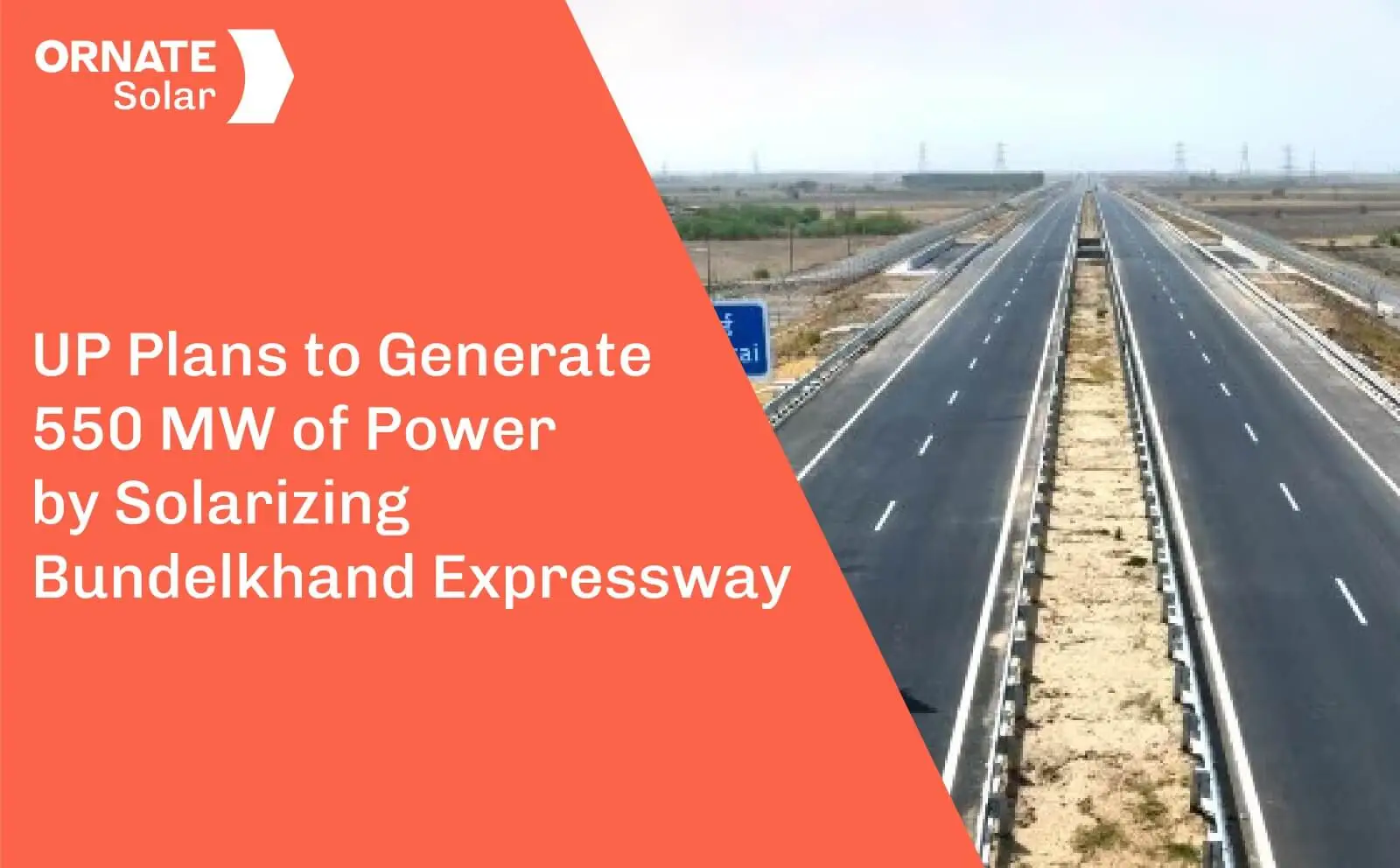 UP Plans to Generate 550 MW of Power by Solarizing Bundelkhand Expressway