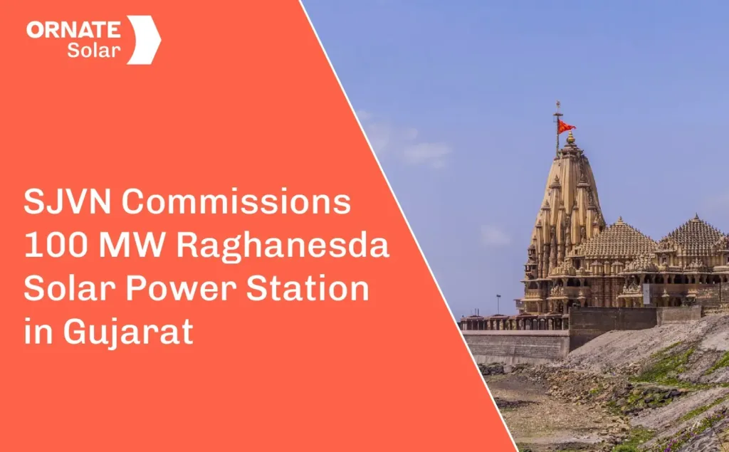 SJVN Commissions 100 MW Raghanesda Solar Power Station in Gujarat