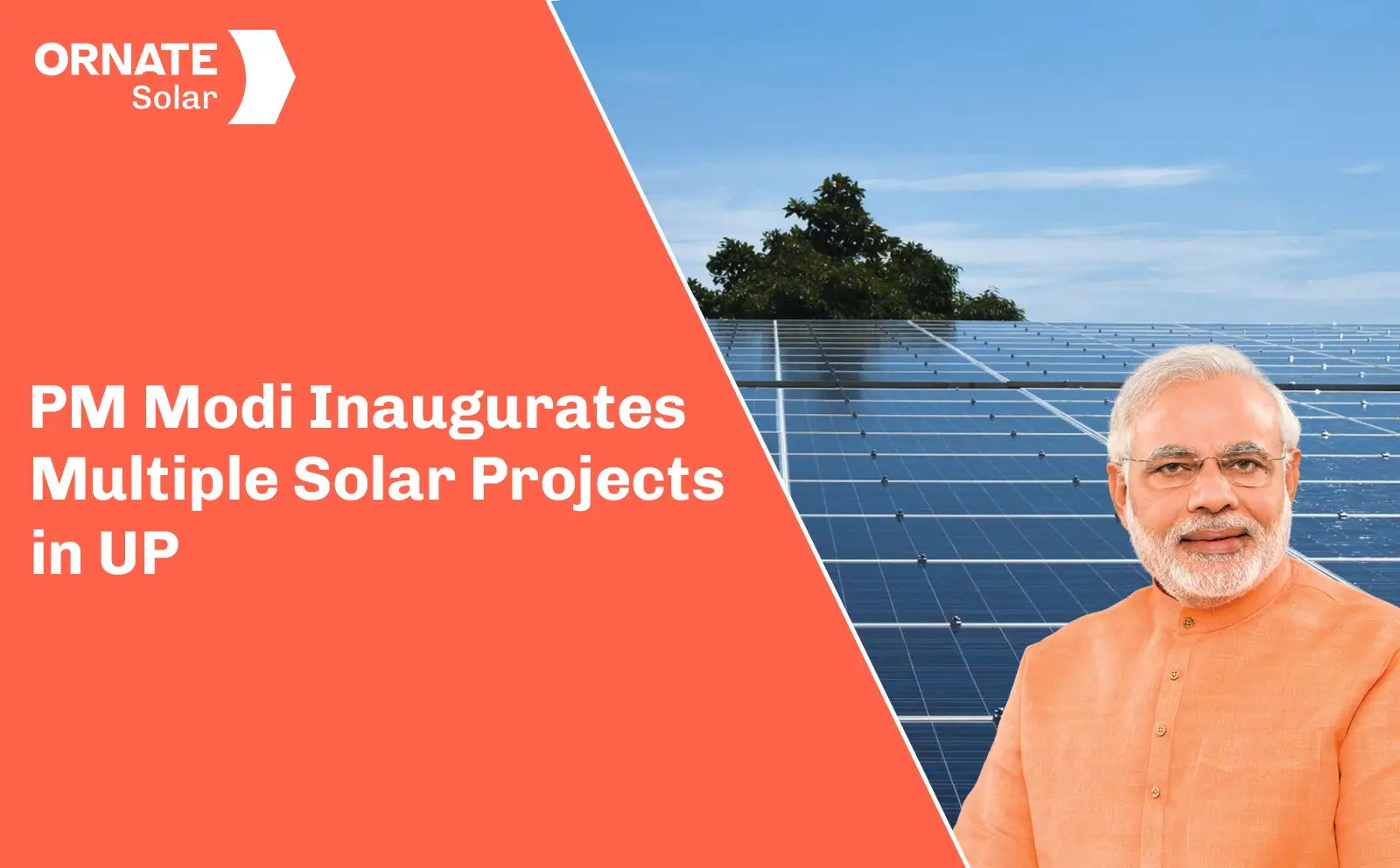 PM Modi Inaugurates Multiple Solar Projects in UP