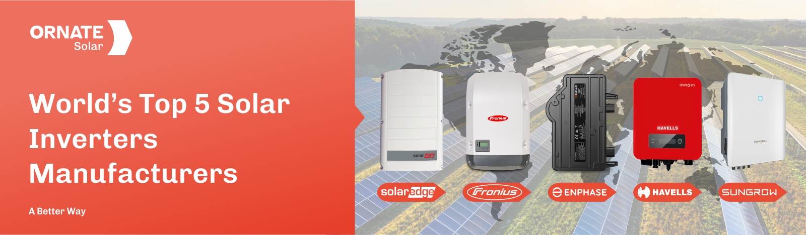 Top 5 solar inverters manufacturers