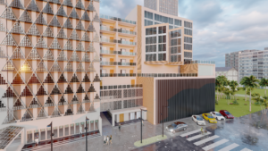 Building Integrated Photovoltaics (BIPV) glass panels for modern architecture