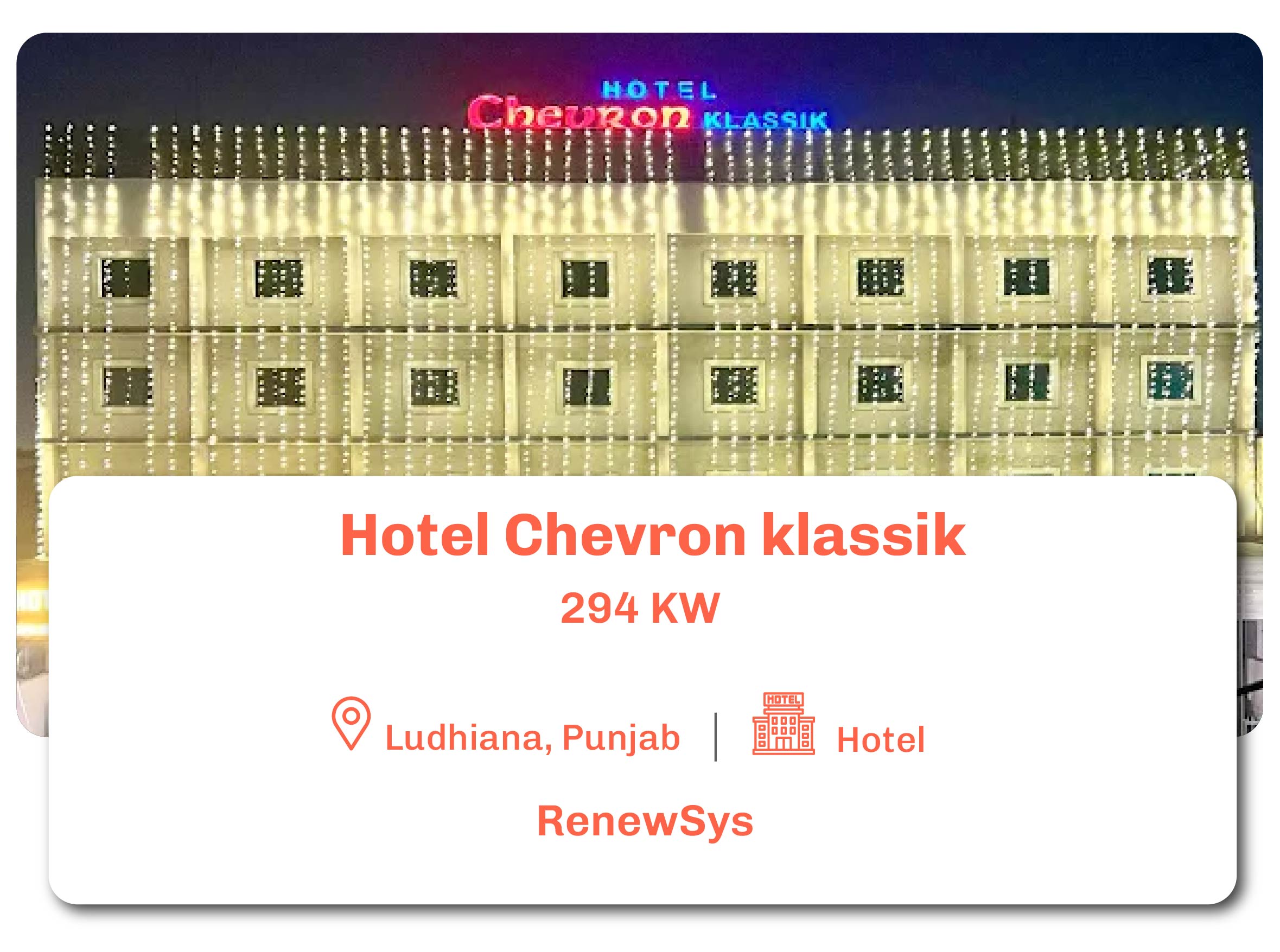 Hotel chevron klassik
