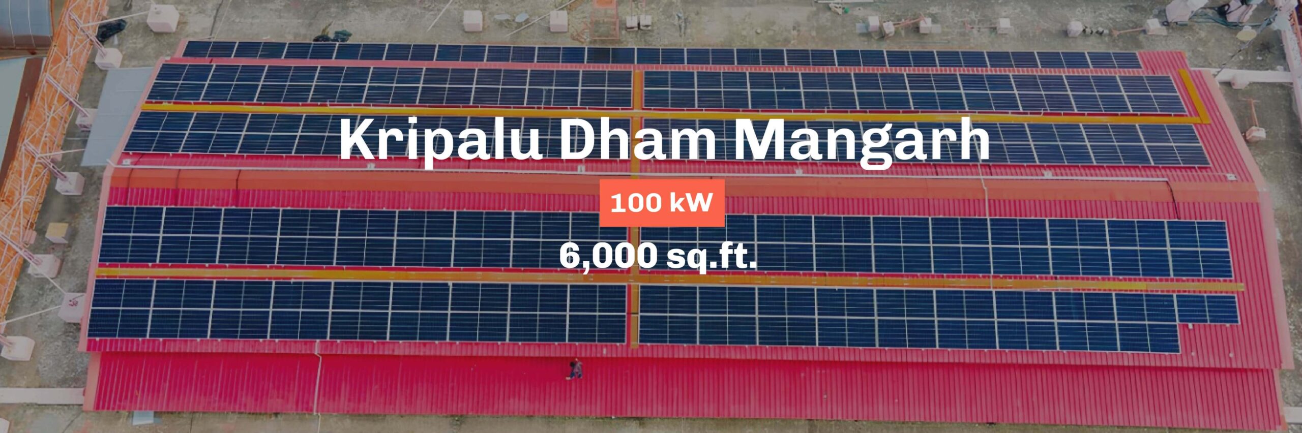 Rooftop solar panels at VVDN Technologies, Manesa