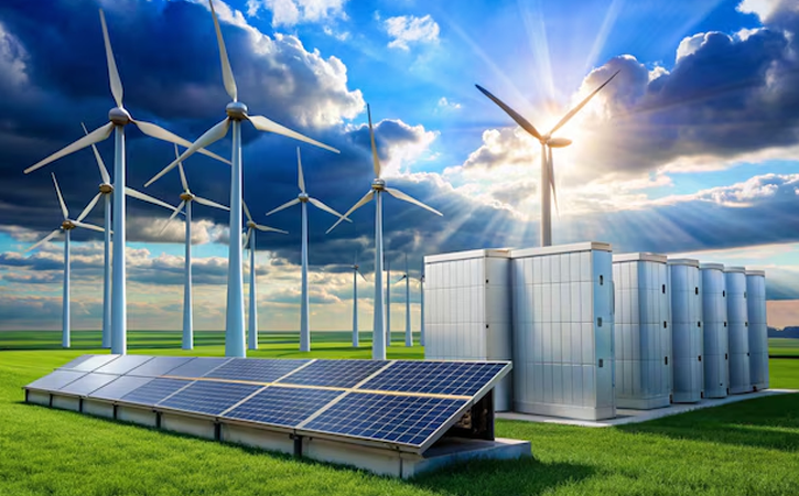 Wind-solar hybrid project with battery energy storage in Bihar grid infrastructure