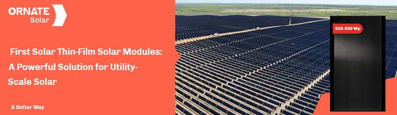 First solar thin film solar module at best prices