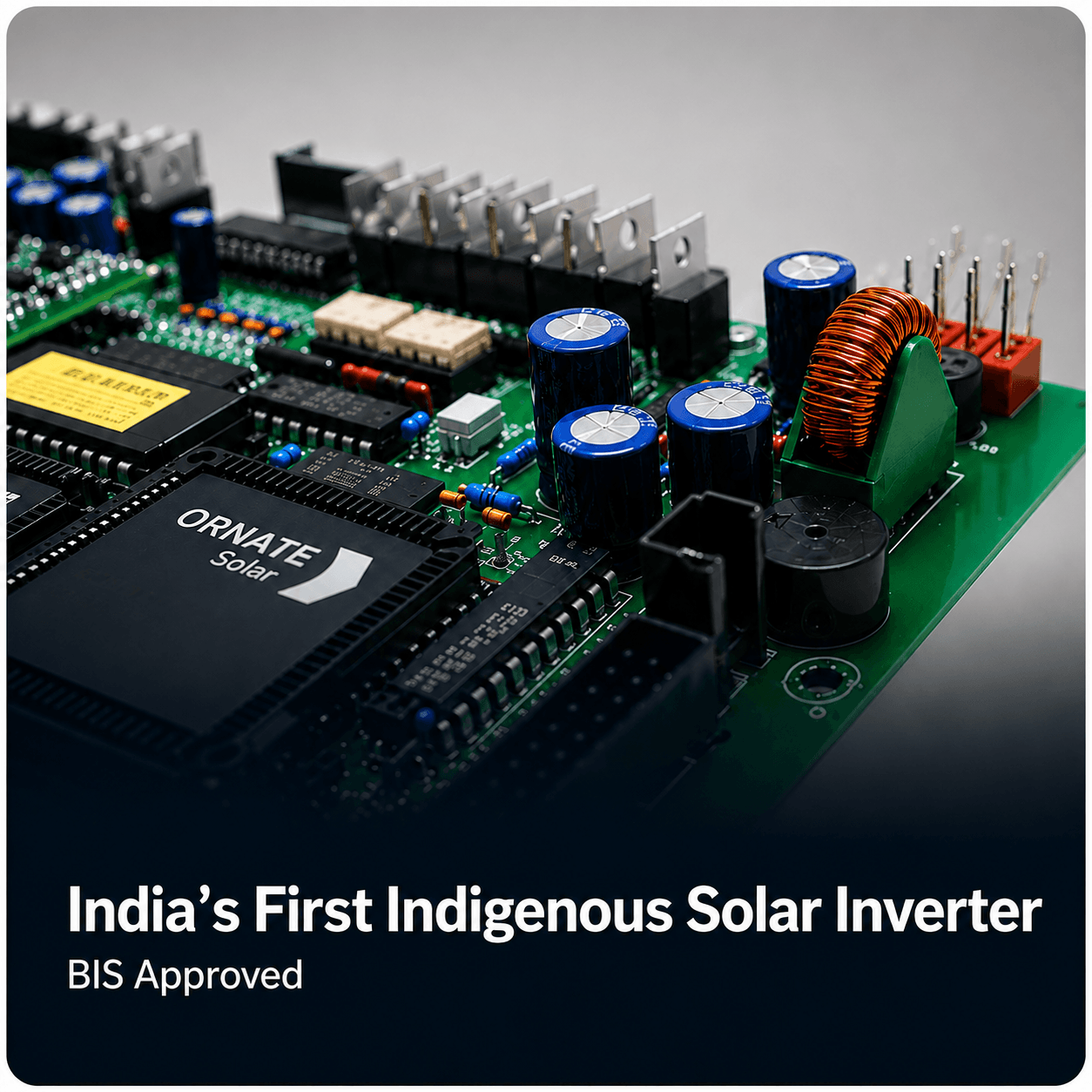 India's First Indigenous Solar Inverter