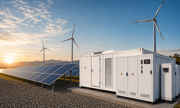 Battery Energy Storage System supporting India's renewable energy grid