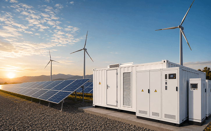 Battery Energy Storage System supporting India's renewable energy grid